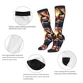 thumbnail image 6 of Lsque Chucky Printed Crew Socks Men's Women's LightWeight Thin Casual Calf Socks ,Knee High Socks,Cotton Socks, 6 of 9