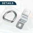 thumbnail image 4 of Unique Bargains 6 Pcs Automotive D-Ring Tie Down Strap Rings 3/8' Multi-Purpose Anchors Hooks Silver Tone, 4 of 7