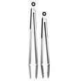 thumbnail image 4 of Heavy Duty Extra Long BBQ Tong Set of 2, Stainless Steel with Rubber Grip, 16 & 12 inch - Extra Long, Durable and Great for Cooking and Grilling, 4 of 4