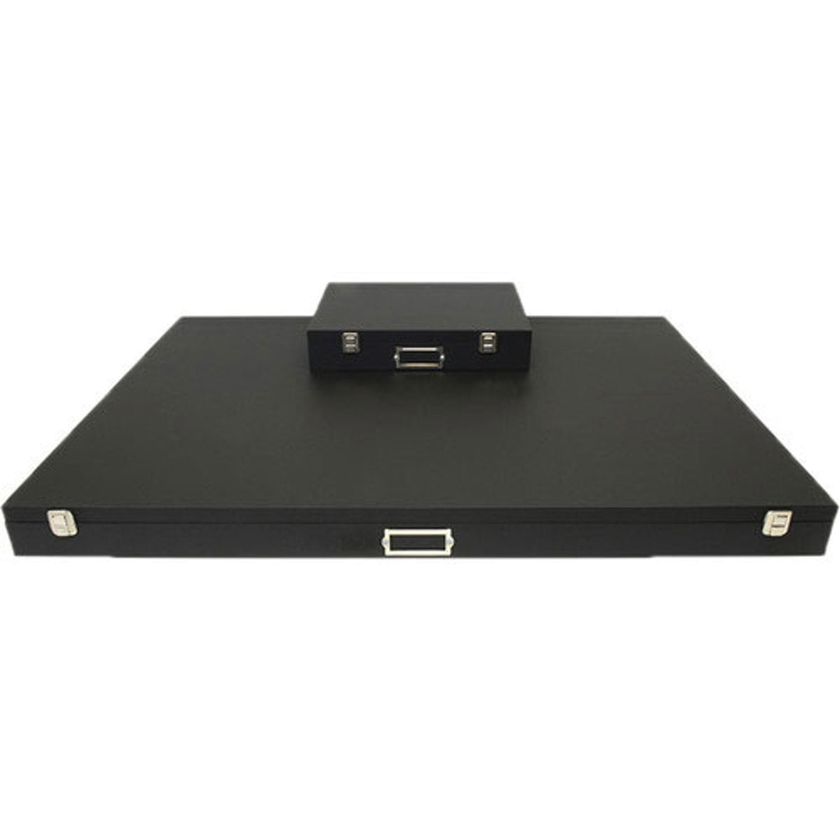 Archival Methods Museum Case 30.5x40.5x2.5" Deep, Black Buckram with White Lining