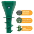 thumbnail image 2 of 2 Piezas Solar Mole Repeler IP65 Repelente Lunar Impermeable para Patio Césped, 2 of 4