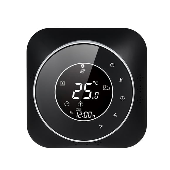 Amdohai 95-240V Programmable Thermostat 5+1+1 Six Periods Touchscreen LCD with Backlight Water Heating Thermoregulator Temperature Controller
