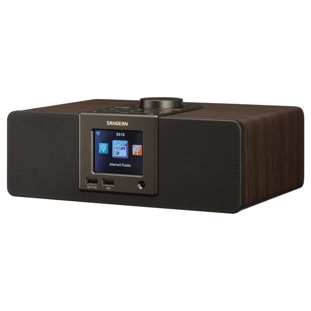 Radio por Internet Sangean WFR-32 con cargador Bluetooth/AUX/USB