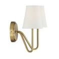 thumbnail image 5 of Trade Winds Lighting 2-Light Wall Sconce In Natural Brass, 5 of 5