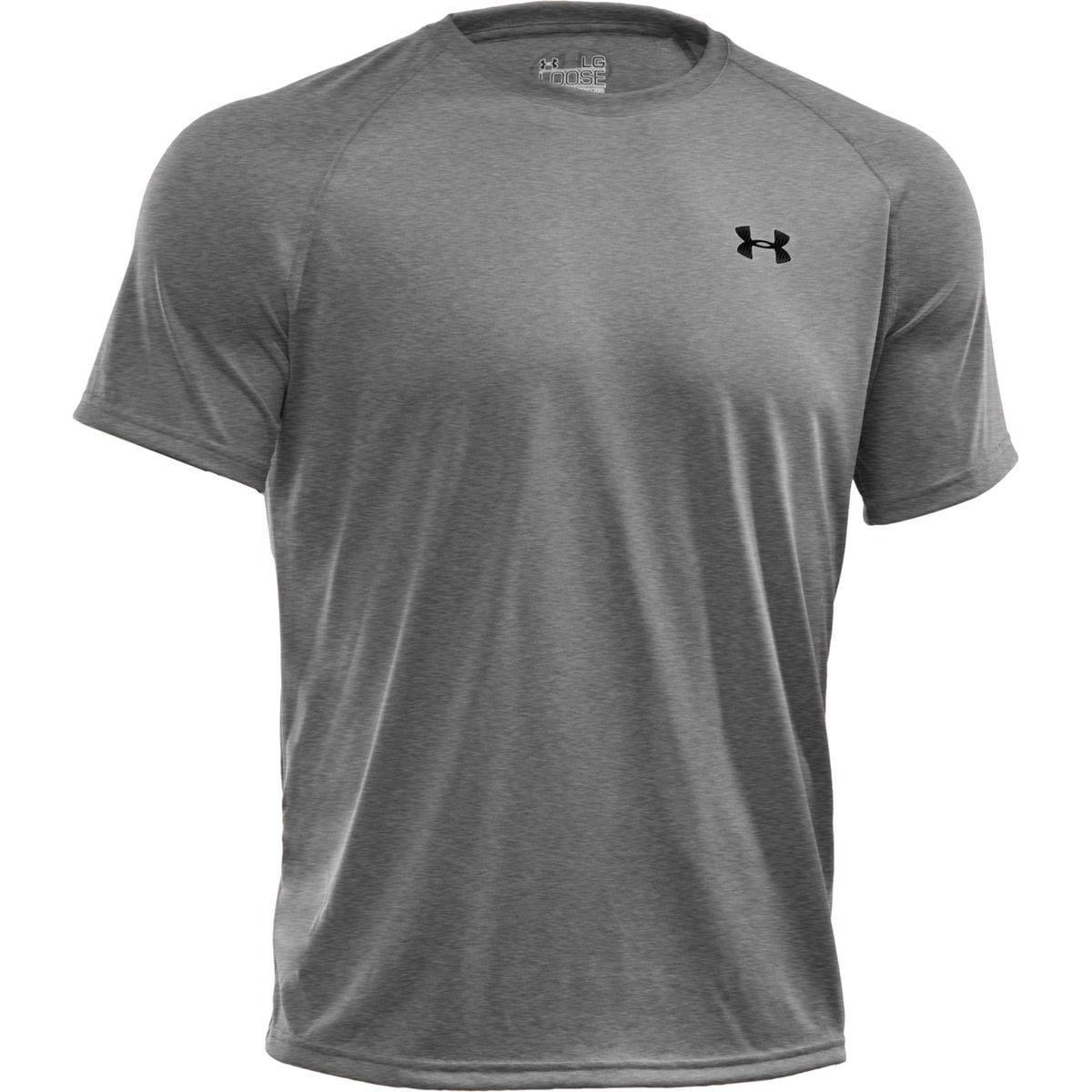 1228539 Men's Heather Gray Tech S/S T-Shirt - Size 3X-Large - Walmart.com