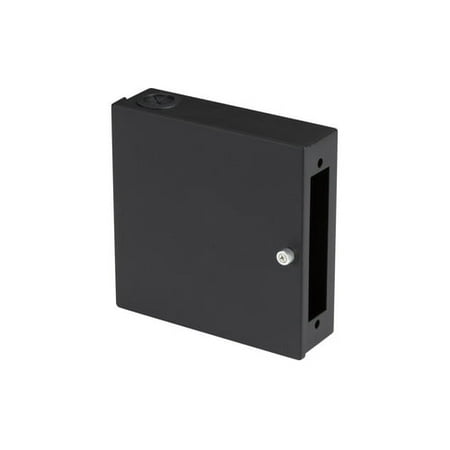 Black Box Mini Wallmount Fiber Enclosure One Adapter Panel Non-Locking - image 5