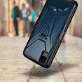 thumbnail image 2 of DALUX V Hybrid Kickstand Holster Phone Case Compatible with Cricket Wireless TCL 30 Z / 30 LE / T602DL (2022) - Solid Dark Teal, 2 of 3