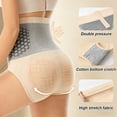 thumbnail image 4 of CBASIHI Womens Tummy Control Shapewear Panties- Seamless Butt Lifting High Waist Comfortable Body Shaper Slimming Briefs Khaki Size 2XL, 4 of 8