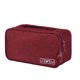 thumbnail image 1 of Bolso organizador de ropa interior de viaje de lona con diseño de múltiples compartimentos para sujetadores y calcetines - Bolsa de almacenamiento para artículos de aseo de gran capacidad, 1 of 3