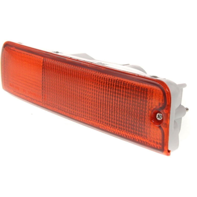 Passenger Side Front Turn Signal Light For 1996-1999 Nissan Pathfinder - Halogen, Plastic Lens, Includes Bulb