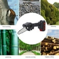 thumbnail image 3 of Amdohai 4-In Mini Chainsaw Cordless Pruning Saw 2Pack 2.0A Rechargeable Portable Electric Saw One-Hand Lightweight Pruning Shears Chainsaw for Garden Tree Branch Logging Cutting, 3 of 8
