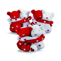 4" Hugging Valentine Bears - Party Favors - 12 Pieces