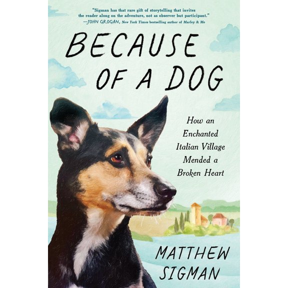 Because of a Dog: How an Enchanted Italian Village Mended a Broken Heart, (Paperback)