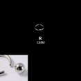 thumbnail image 1 of Anillo de nariz con clip de bola de acero inoxidable 316L BCR, anillo de nariz con clip de bola de acero de titanio, anillo multiusos universal, pendientes, anillo para el hueso de la oreja, 1 of 6