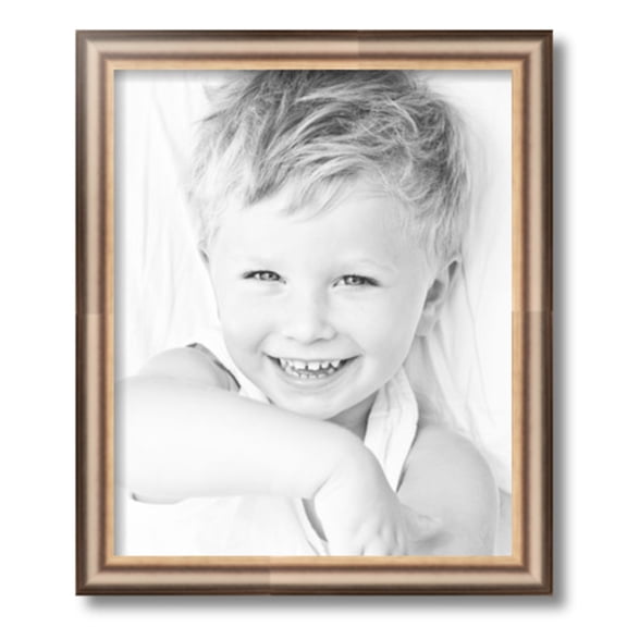 ArtToFrames 14x17" Anique Silver Picture Frame, Silver Wood Poster Frame, with Regular Glass and 2 (FBPL-4964)