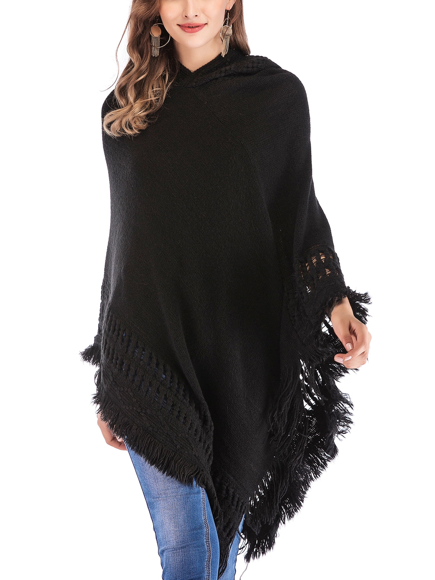 sweater poncho wrap