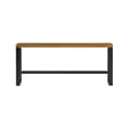 thumbnail image 5 of Powell Samuel Bar Height Wood and Metal Indoor Console Table, Dark Gunmetal/Brown, 5 of 12