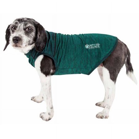 UPC: 0810787033371 | Pet Life ® Active  Aero-Pawlse  Quick-Dry and 4-Way-Stretch Yoga Fitness Dog T-Shirt Tank Top