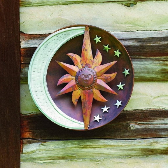 Raised Celestial Wall Decor Disc