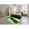 thumbnail image 4 of Ahgly Company Indoor Rectangle Patterned Pastel Green Area Rugs, 5' x 7', 4 of 6