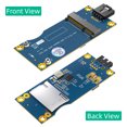 thumbnail image 4 of Peggybuy Mini PCI-E To USB Adapter with SIM Card Slot External Conveter Adapter Data Transmission Adapter for WWAN/LTE 3G/4G Module, 4 of 9