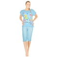 thumbnail image 2 of JEFFRICO Womens Capri Set Sleepwear Soft Pajamas Sleep Nightshirts, 2 of 7