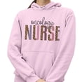 thumbnail image 2 of Oncology Nurse Leopard Print Hoodie Sweatshirt Unisex 2X-Large Pink, 2 of 5