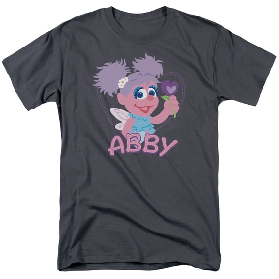 Sesame Street Flat Abby Officially Licensed Adult T Shirt