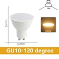 thumbnail image 1 of Bombilla de foco Led GU10, GU5.3, CA 110V, CA 220V, Cob, 6W, 7W, 8W, 220V, iluminación interior, decoración del hogar, 1 of 4