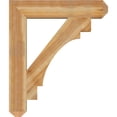 thumbnail image 3 of Ekena Millwork 6"W x 34"D x 40"H Merced Craftsman Rough Sawn Bracket, Western Red Cedar, 3 of 4