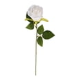 thumbnail image 2 of 1 Pack Pure White Artificial Flowers with Stems Silk Roses Fake Flowers Bouquet for Wedding Centerpiece Table Vase Home Kitchen Party DIY Decor, 50cm/19.68Inch (B), 2 of 4
