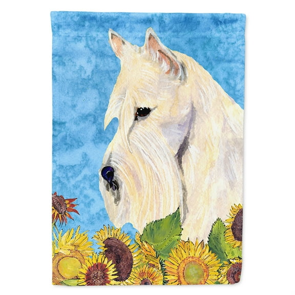 Carolines Treasures SS4164CHF Scottish Terrier Flag Canvas, Large, Multicolor
