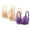 Purple Bras 13, variant on DUMUIELD 3PCS Womens Wireless Bras Comfortable Push Up Bra No Underwire Bra Full Support Lift Bralette Everyday Seamless Tshirt Bras Purple,XXXXL