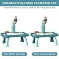 thumbnail image 4 of Creative Drawing Projector Table Colorful Smart Projector Sketcher Desk with 12 Color Watercolor Pens Safe Fun Tracing Toy Learning Painting Machine  Gift for Children Boy Girl Clearance, 4 of 8