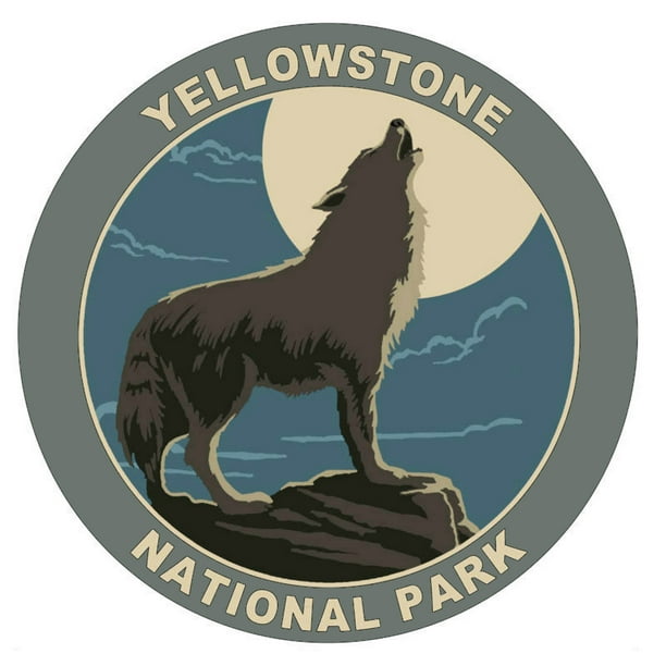 Yellowstone National Park Decorative Car Truck Decal Window Sticker ...