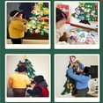 thumbnail image 7 of 2025 New Felt Christmas Tree for Toddlers, Everized Felt Tree, Montessori Christmas Tree Felt with Lights, DIY Holiday Decoration (Style2), 7 of 7