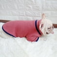 thumbnail image 3 of Warm Pet Pullover Sweater Easy-Wearing High Collar Dog Sweater – Solid Color Pet Accessory, 3 of 8