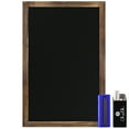 thumbnail image 3 of HBCY Creations Torched Brown Magnetic Wall Chalkboard, Small 11" x 17" Framed Decorative Chalkboard with Eraser - For Kitchen Decor, Weddings, Menus and More!, 3 of 15