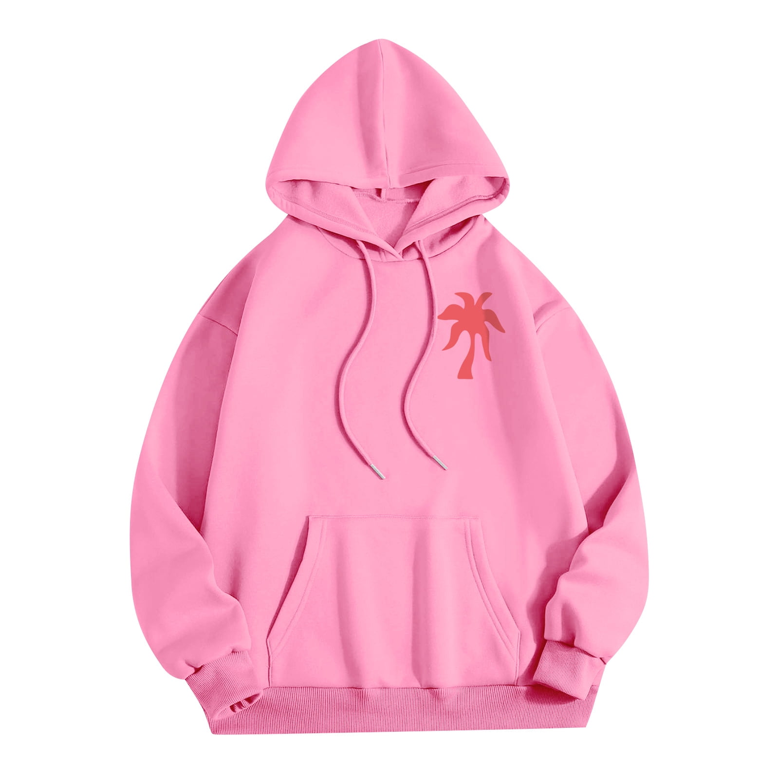 Pink Ping Pong Puff Hoodie Ping-pong Puff Girls' Pink Puff Hoodie