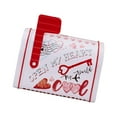 thumbnail image 2 of Caja de regalo vacía para el buzón de San Valentín, ideal para galletas, chocolates y pasteles. Blanco, 2 of 8
