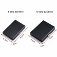 thumbnail image 5 of 10 Card Slots Storage Box Driver License Storage Card Holder Stainless Steel Anti-Theft Brush bank Credit Card Metal Card Bag - Gold, 5 of 5