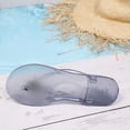 thumbnail image 7 of oqasdz Women's Slippers Thong Strap On Flip Flops Sandals Soft Sole Jelly Casual Slippers for Versatile Summer Beach Outdoor,Black, 7 of 7