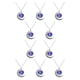 thumbnail image 3 of Qarigey Chica colgantes collar cuello moda collares novia presenta cadena joyería para boda compromiso graduación Q3 Q3 10Conjunto, 3 of 6