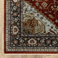 thumbnail image 2 of Oriental Weavers Aberdeen Area Rug - 1144R - 9'10" x 12'10" - in Red/ Blue - Vintage Inspired, Stain Resistant, Family and Pet Friendly , Family, Dining, Living Room Rug, 2 of 10