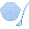 thumbnail image 1 of Pet Food Can Covers Lids,Silicone Pet Food Can Supplies with Spoon for 3 Standard Size Dog Cat Food Cans, 1 of 5