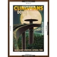 thumbnail image 5 of Art.com Clingmans Dome and Moon - Great Smoky Mountains National Park, TN Art Print by Lantern Press, Brown Frame Wall Art, 21" x 29", 5 of 5
