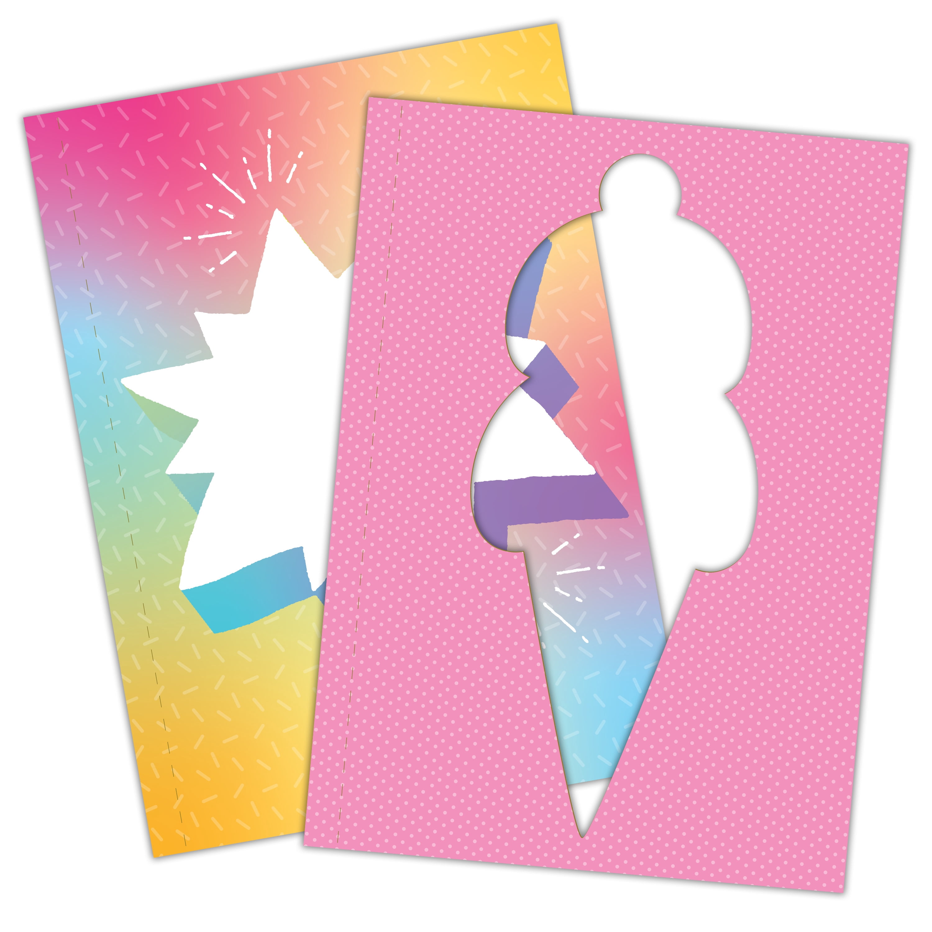 Kawaii Sticker and Stencil 20-page Picture Activity Book, by Bendon, Paperback