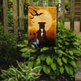 thumbnail image 2 of Caroline's Treasures BB4314GF Halloween Staffordshire Bull Terrier Chocolate Flag Garden Size , Small, multicolor, 2 of 2