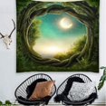 thumbnail image 5 of Tapiz de Bosque CHAO 150x130cm Decoración Artística de Pared, 5 of 5