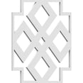 thumbnail image 3 of Ekena Millwork 11 3/8"W x 11 3/8"H x 3/8"T Small Blendon Decorative Fretwork Wall Panels in Architectural Grade PVC, 3 of 6